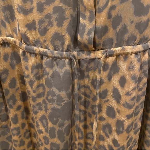 BABATON Aritzia Wilkes Leopard Print 100% Silk Dress - Picture 6 of 11